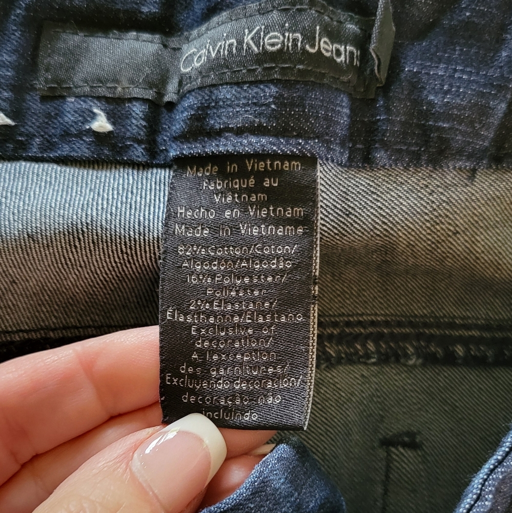 Calvin Klein Flat Front Elevated Denim Jeans - image 5